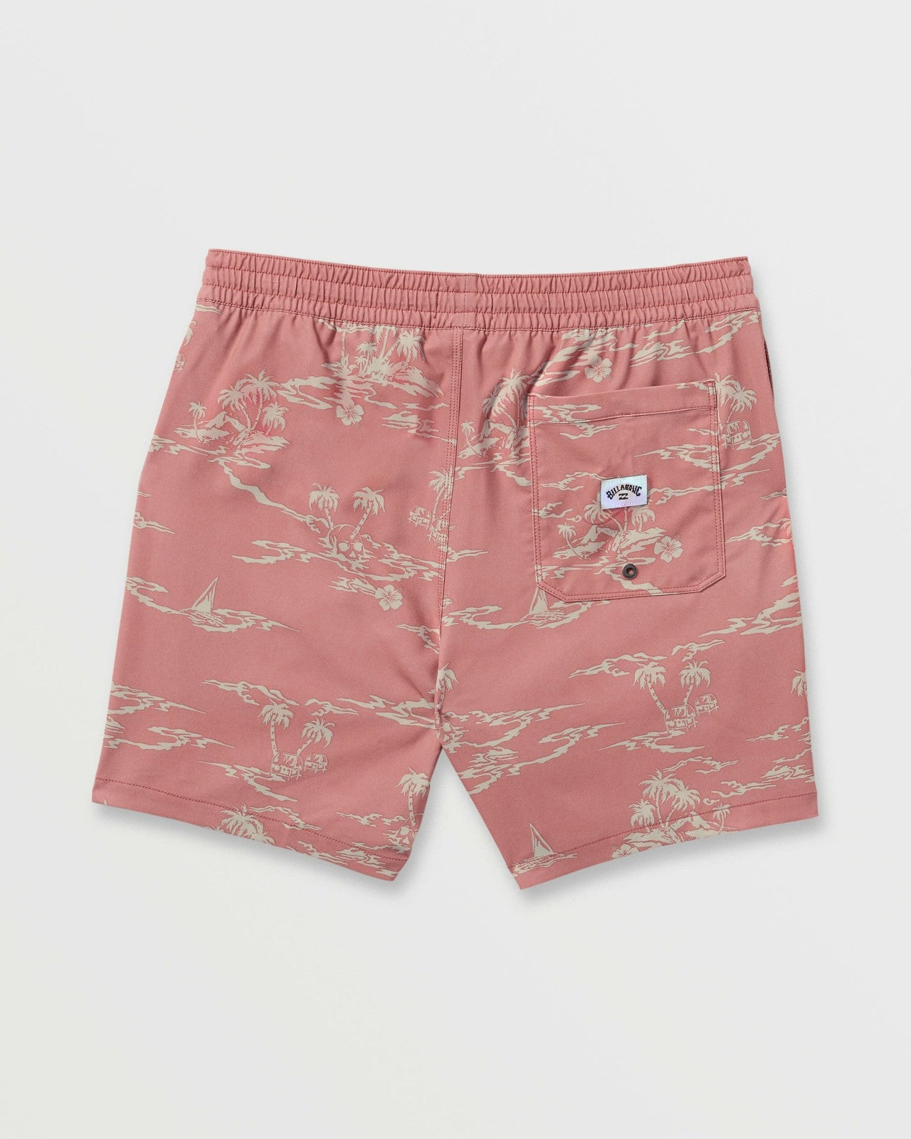 Lineup Laybacks 16" Trunks - Dusty Rose