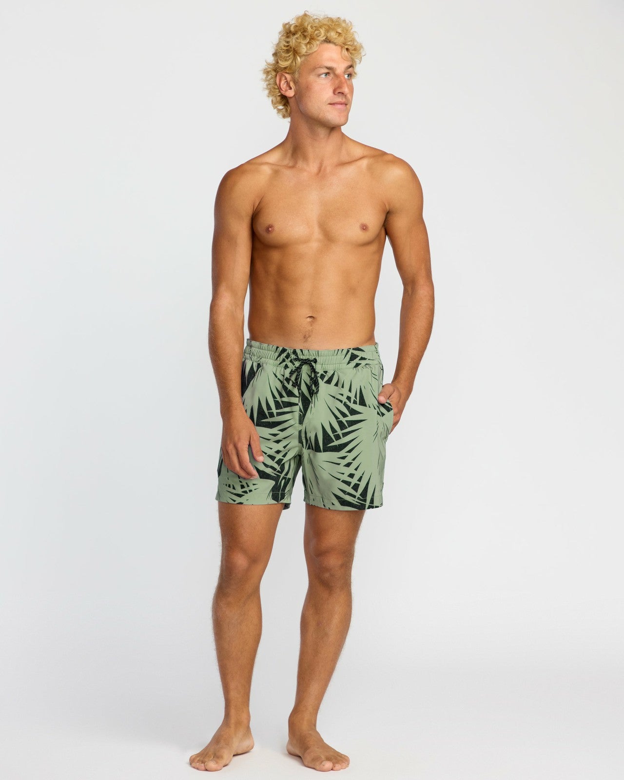 Lineup Laybacks 16" Trunks - Spearmint