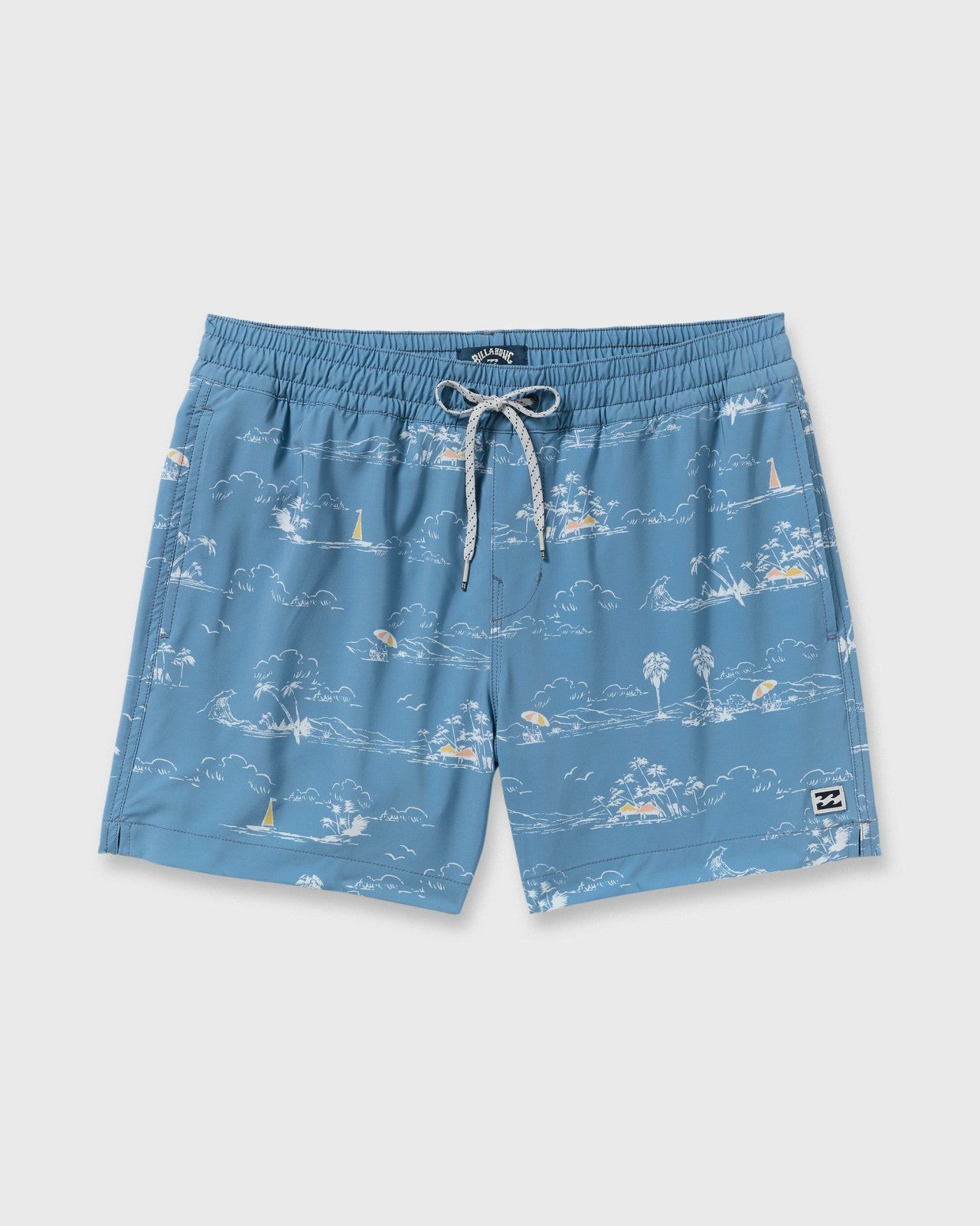 Lineup Laybacks 16" Trunks - Steel Blue