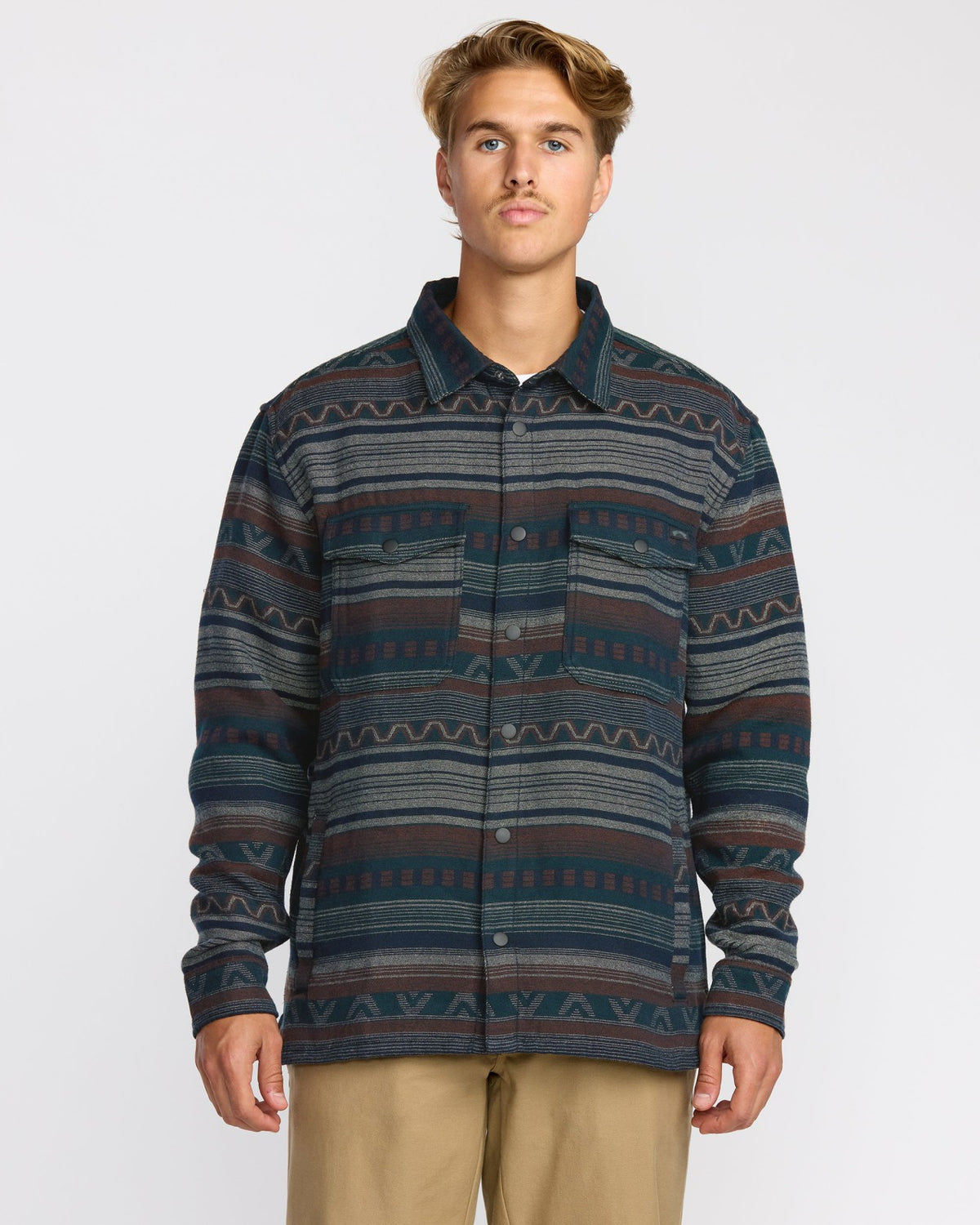 Lodge Long Sleeve Shirt - Chino