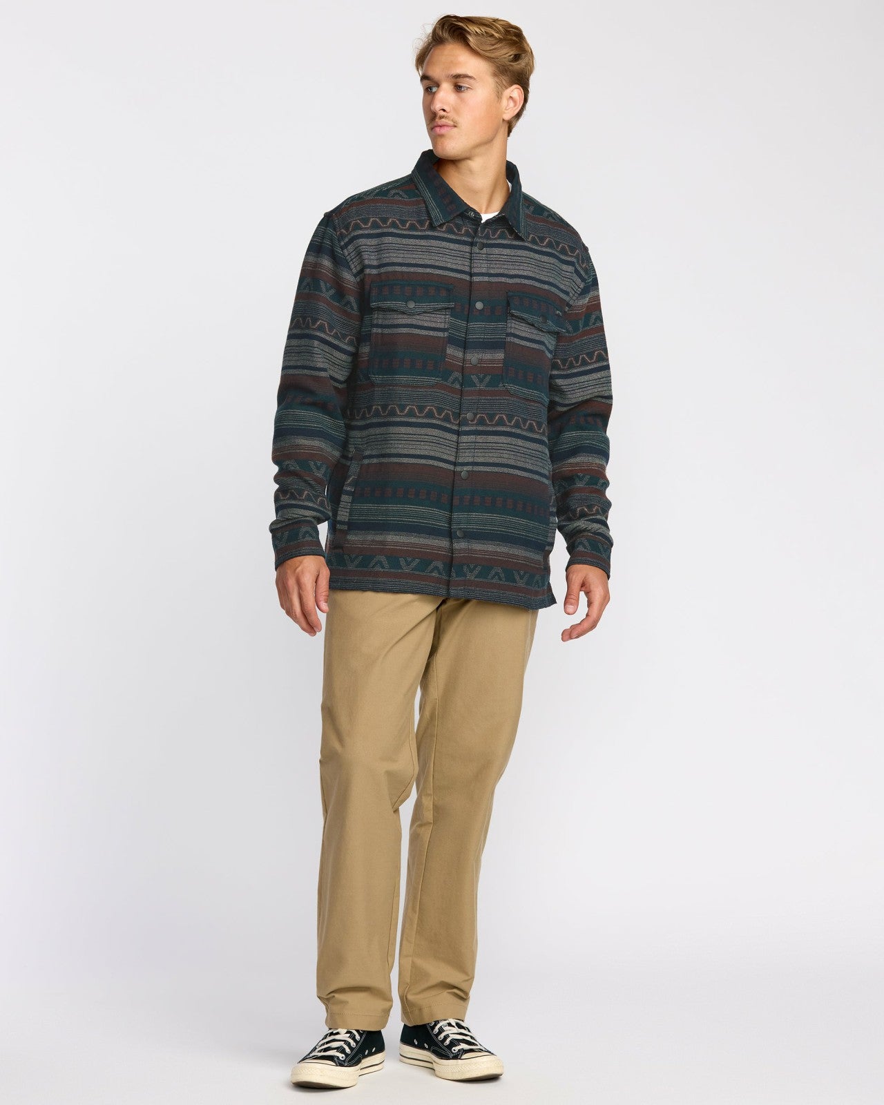 Lodge Long Sleeve Shirt - Chino