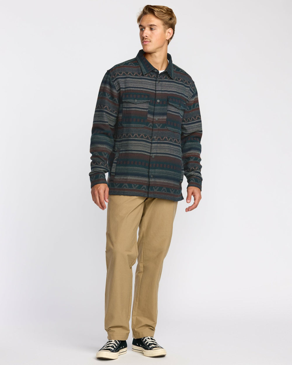Lodge Long Sleeve Shirt - Chino