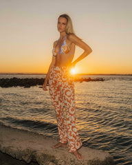 Lost Waves Knit Pants - Sunburnt