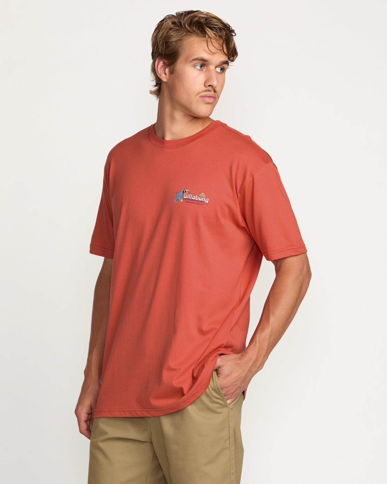 Lounge Premium Tee - Washed Red