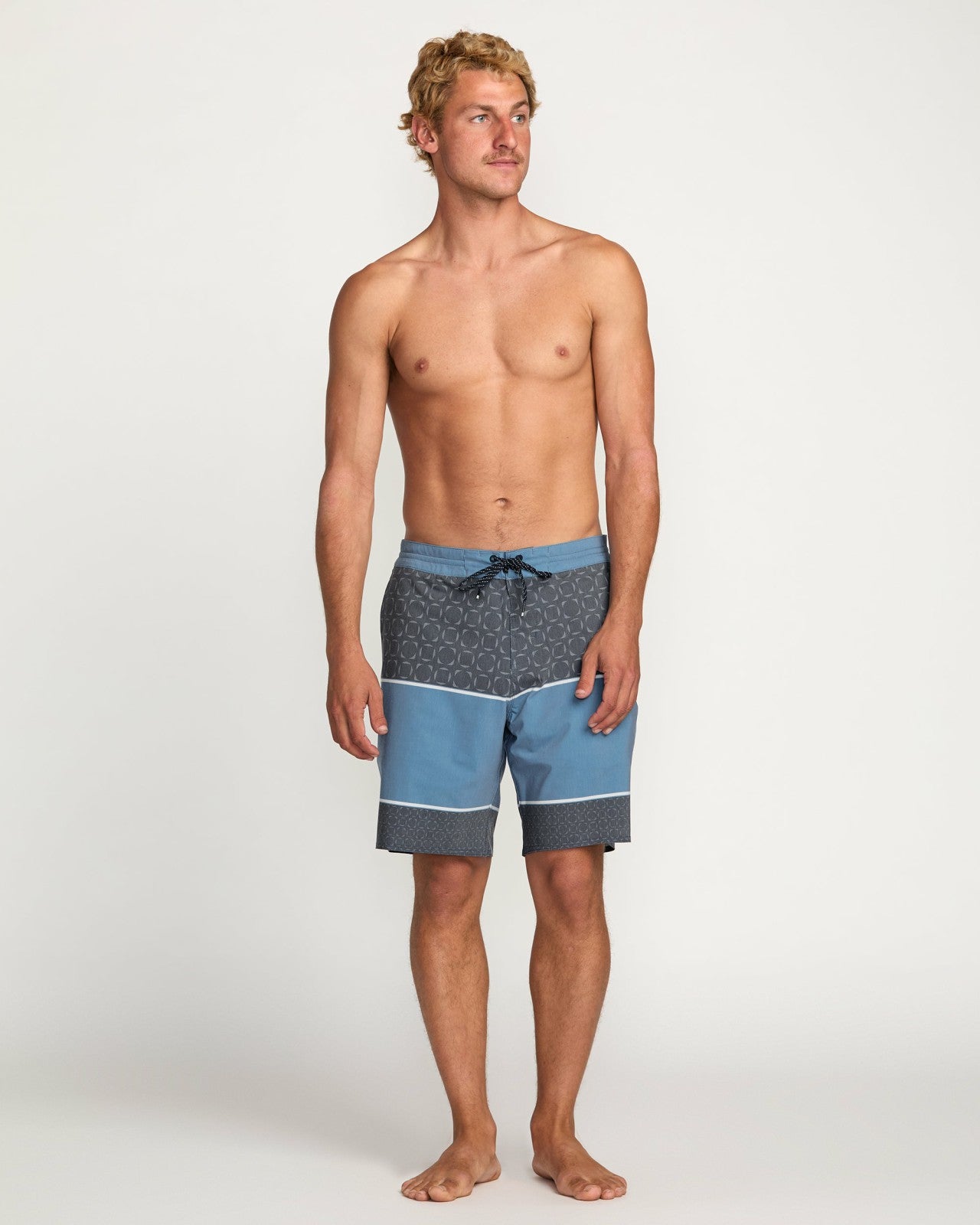 Lowers Lo Tide 19" Boardshorts - Deep Blue