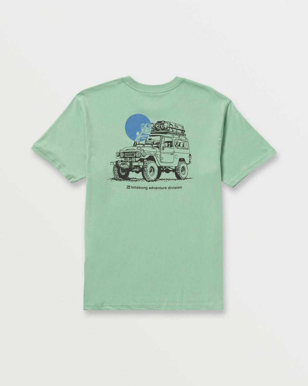 Making Tracks A/Div Tee - Mist Green