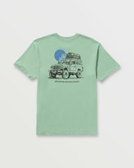 Making Tracks A/Div Tee - Mist Green