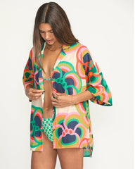 Billabong x Mami Wata Beach Side Short Sleeve Shirt - Multi