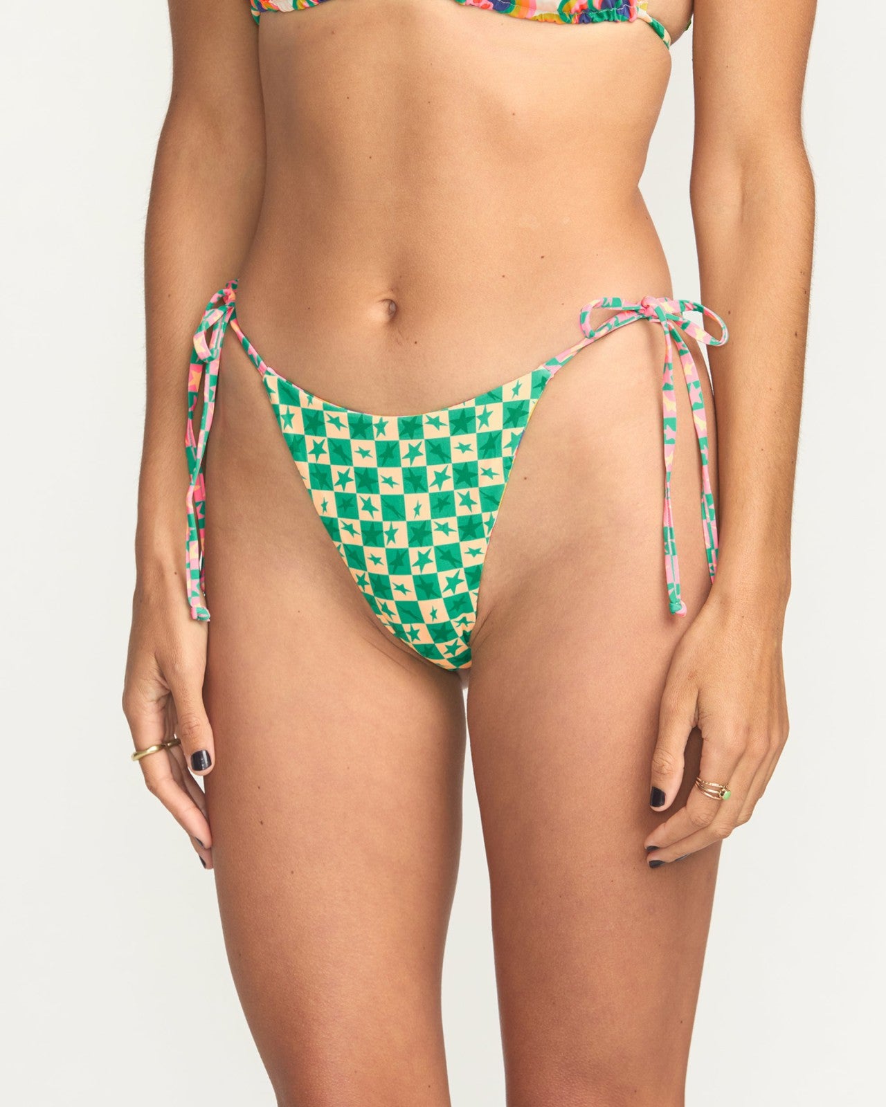 Billabong x Mami Wata Reversible Tie-Side Hike Bikini Bottom - Multi