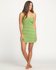 Billabong x Mami Wata Stripe Mini Dress - Multi