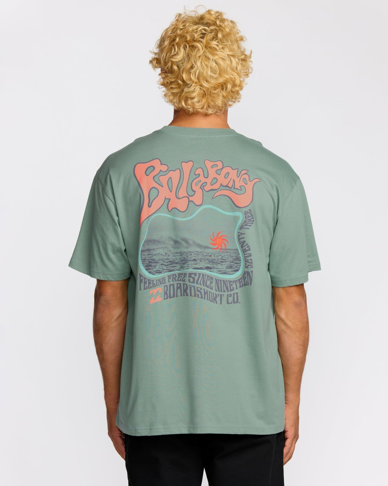 Morning Haze Regular Short Sleeve T-Shirt - Mineral Blue
