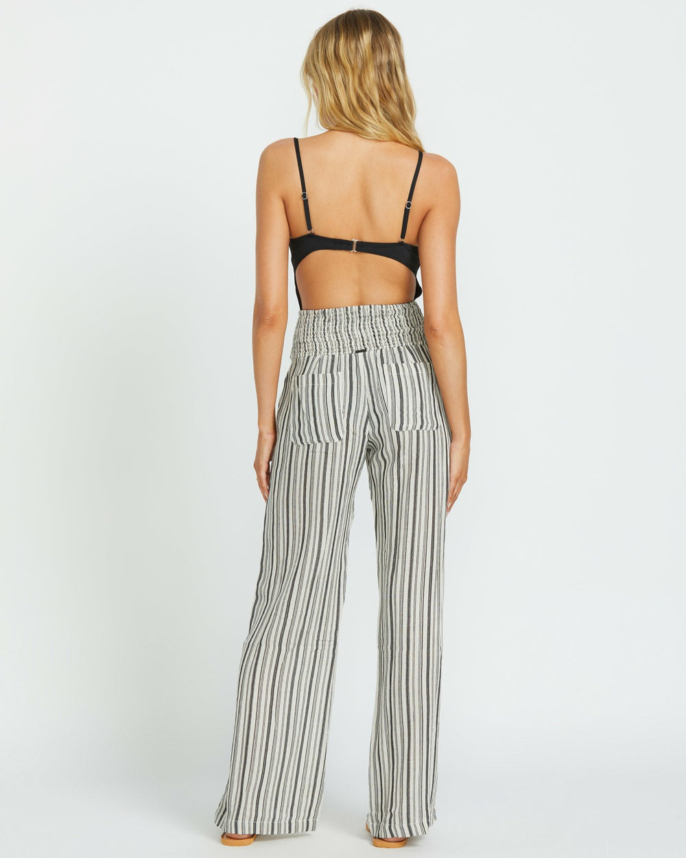 New Waves 2 Elastic Waist Pants - Black Pebble
