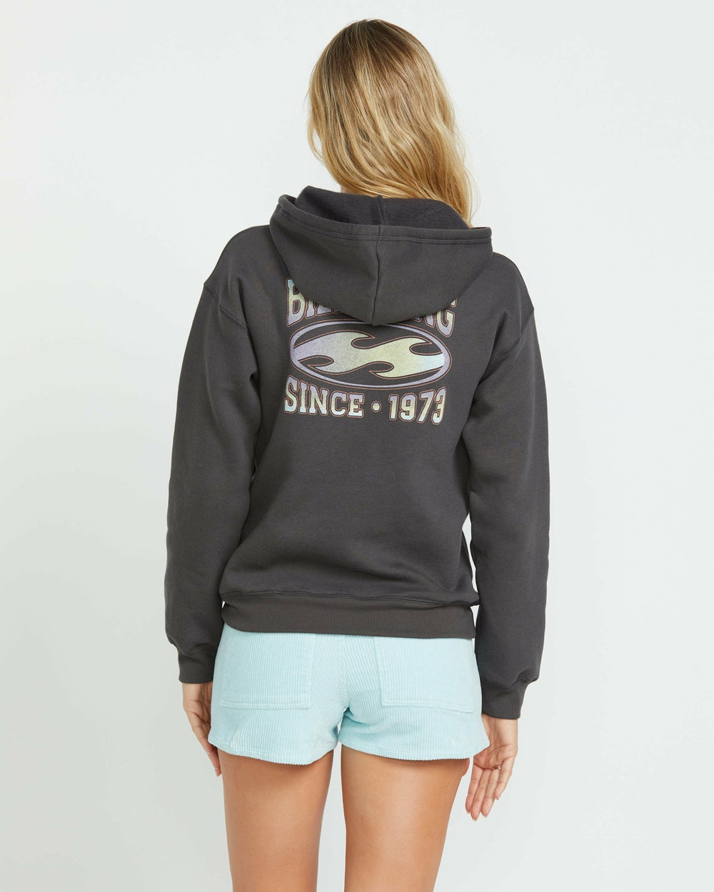 Nice Vibes Po Hoodie - Off Black
