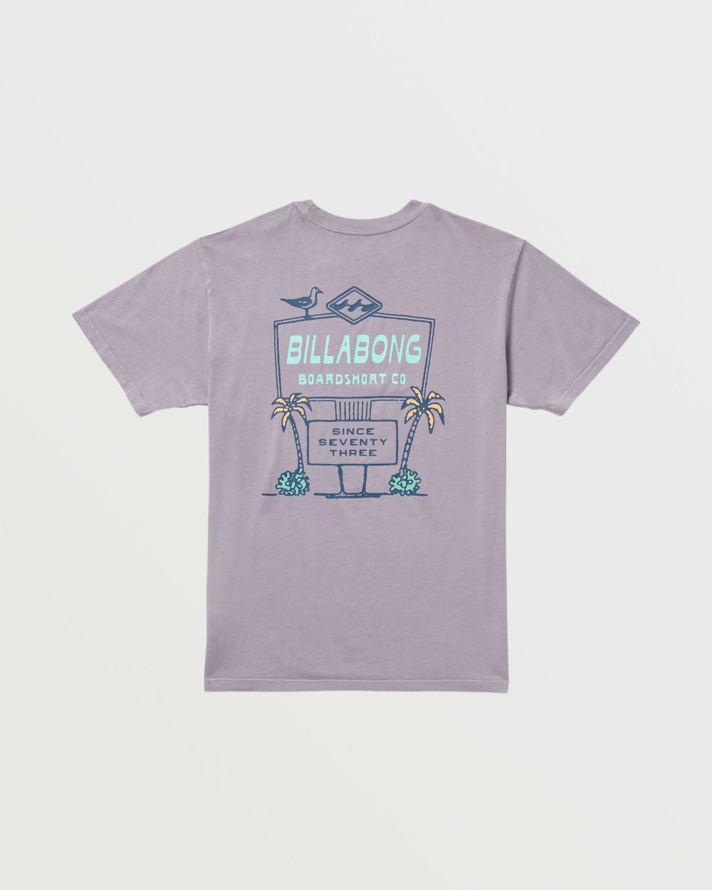No Vacancy Premium Wave Wash Tee - Light Purple
