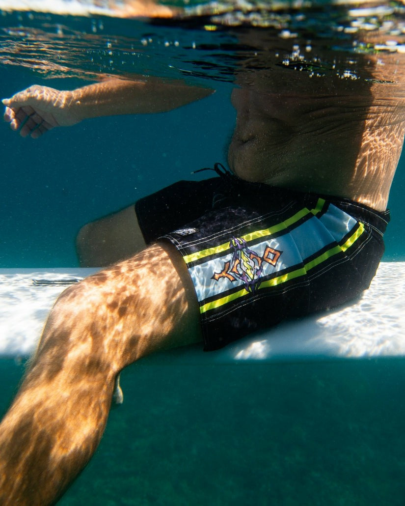 Occy Pro Boardshorts - Washed Black