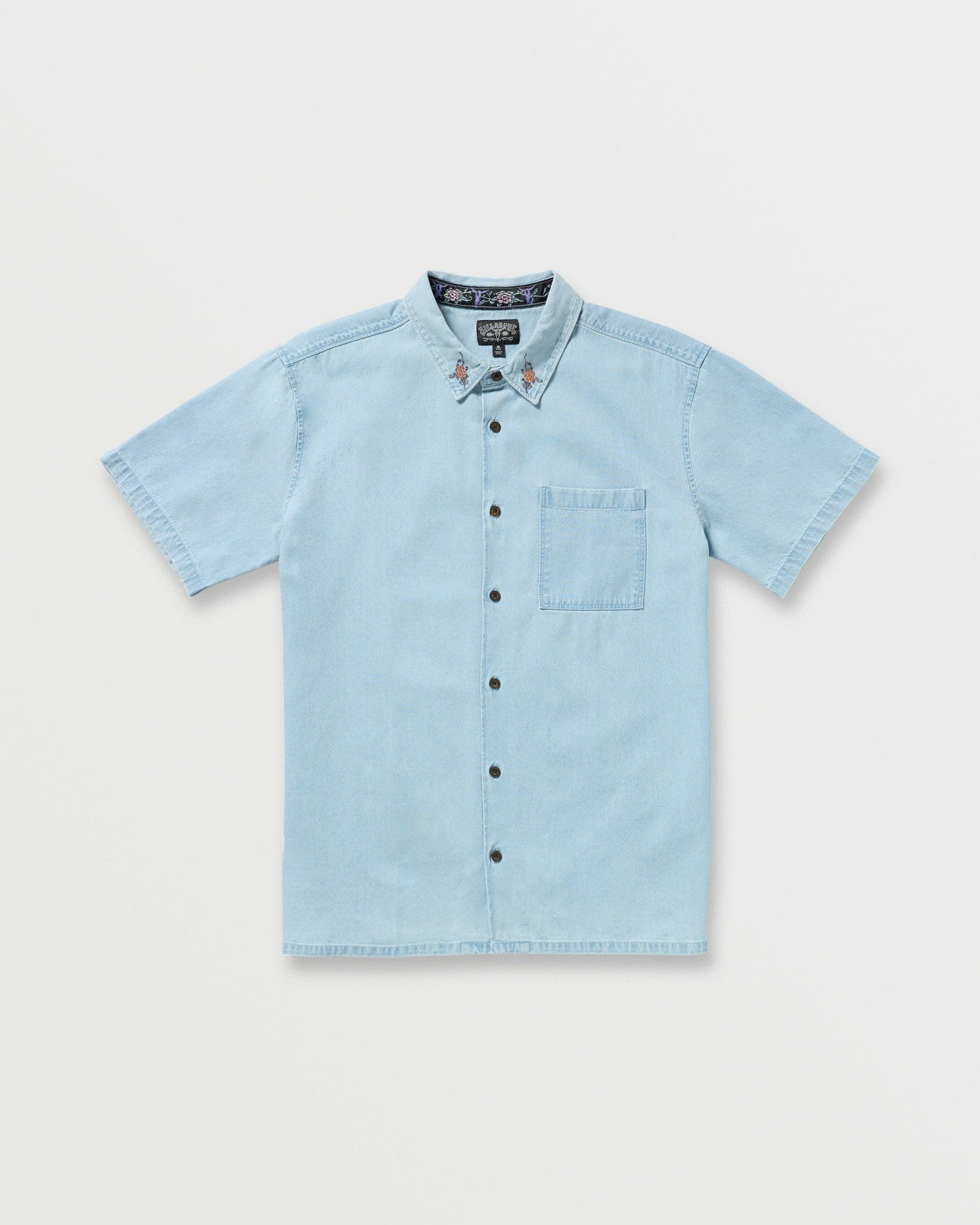 Occy Short Sleeve Shirt - Cloud Blue