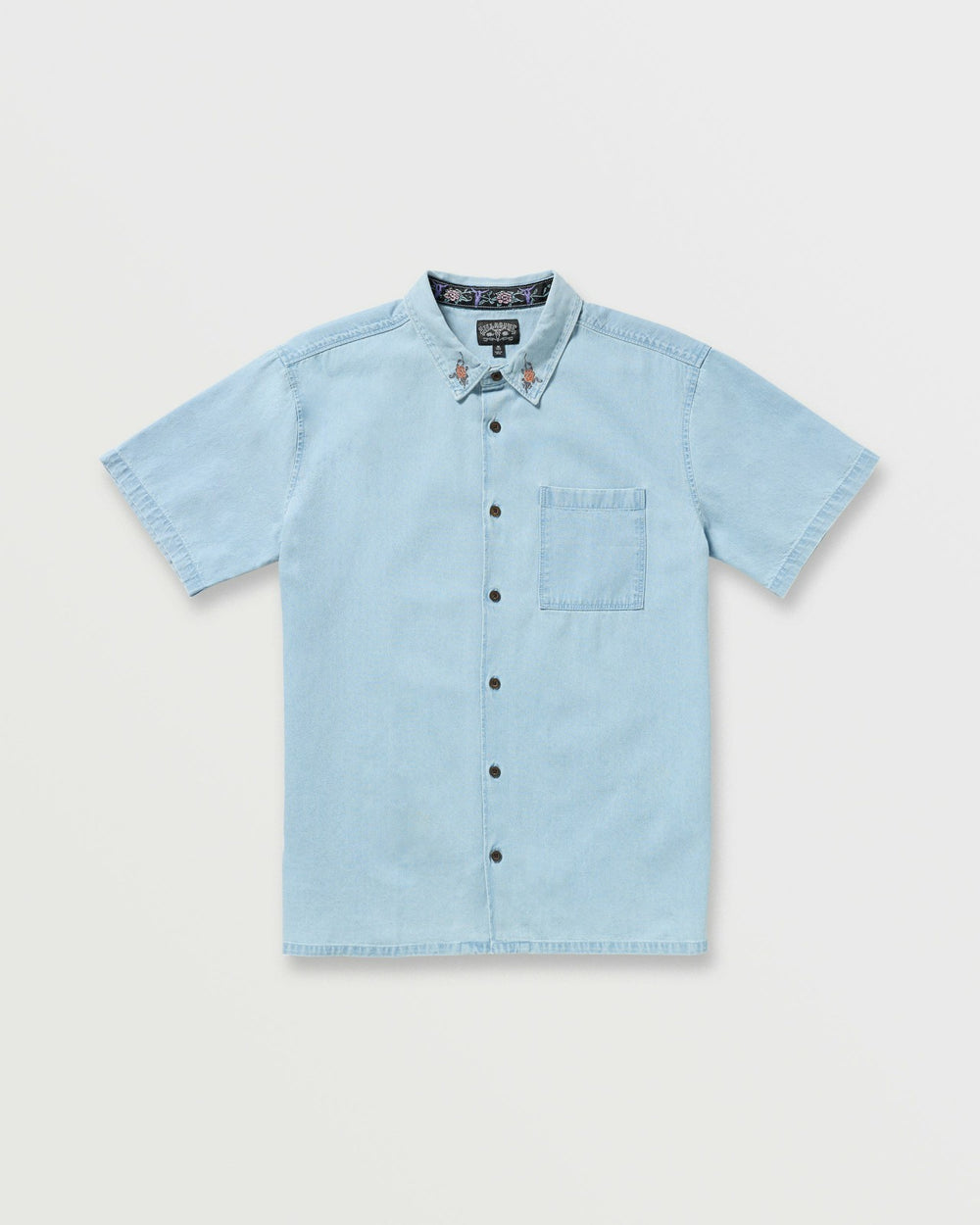 Occy Short Sleeve Shirt - Cloud Blue