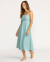 Off The Coast Dress - Blue Fog