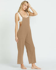 Pacific Time Jumpsuit - Khaki