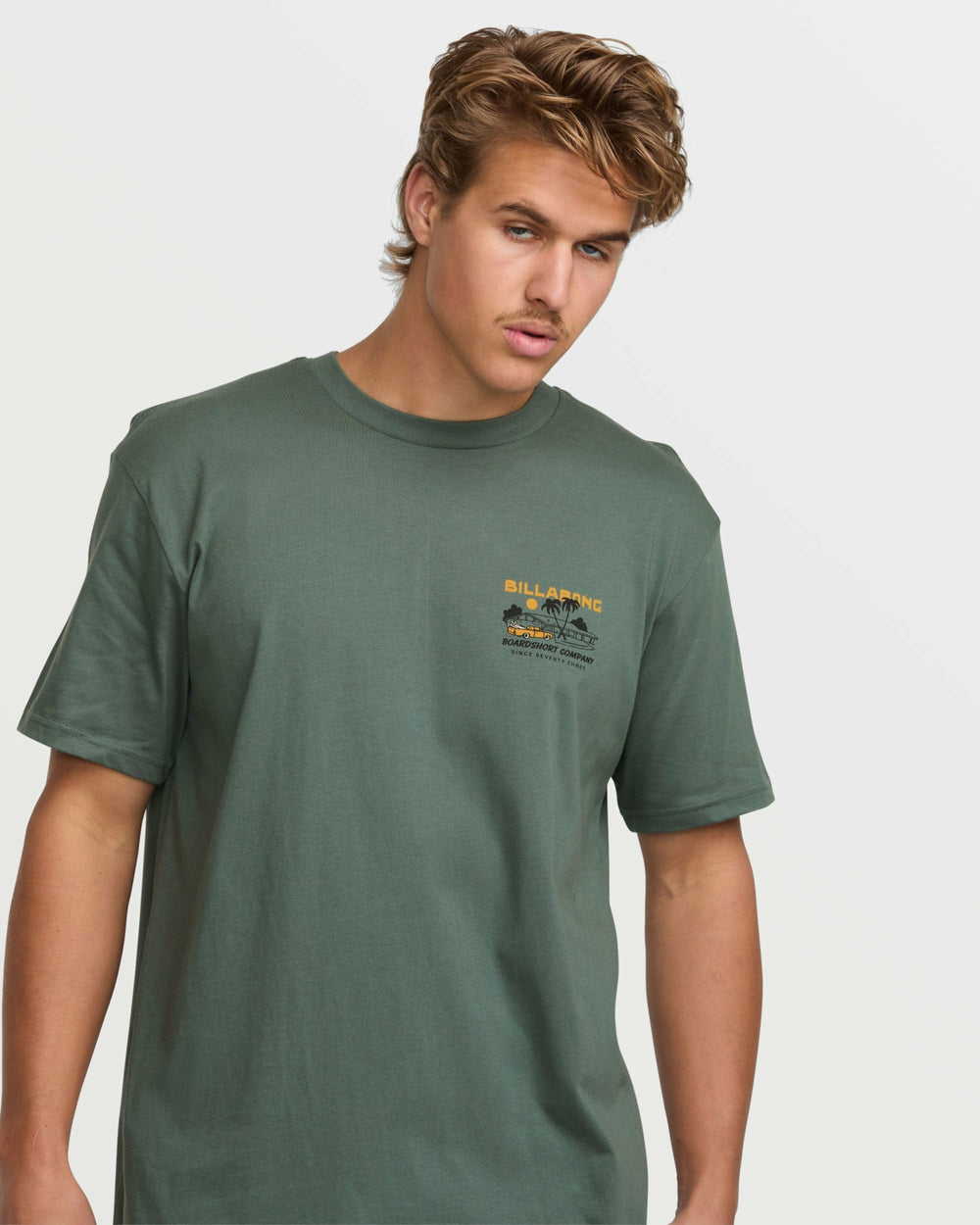 Palm Springs Premium Tee - Dark Slate