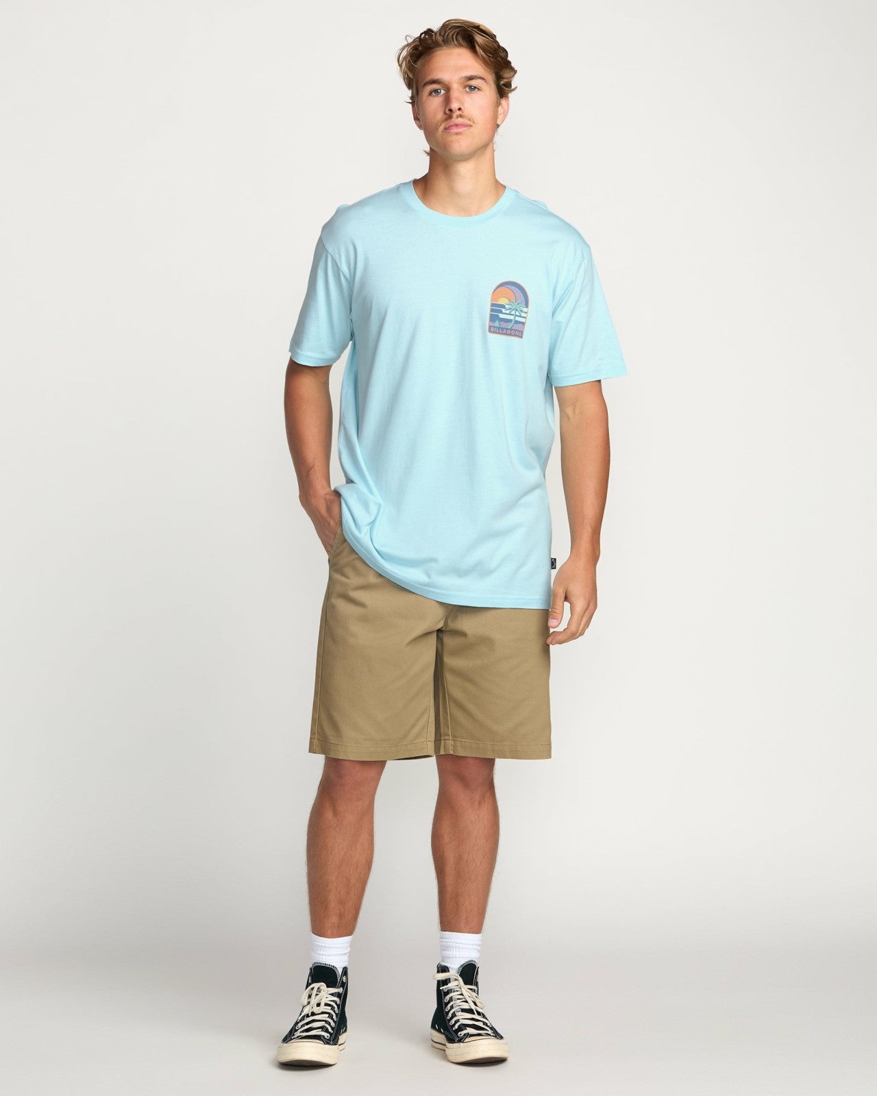 Portal Premium Tee - Coastal Blue