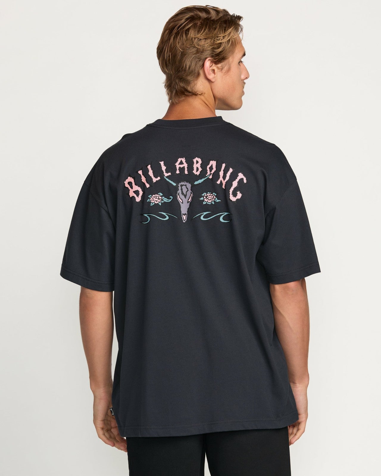 Raging Bull Regular Tee - Washed Black