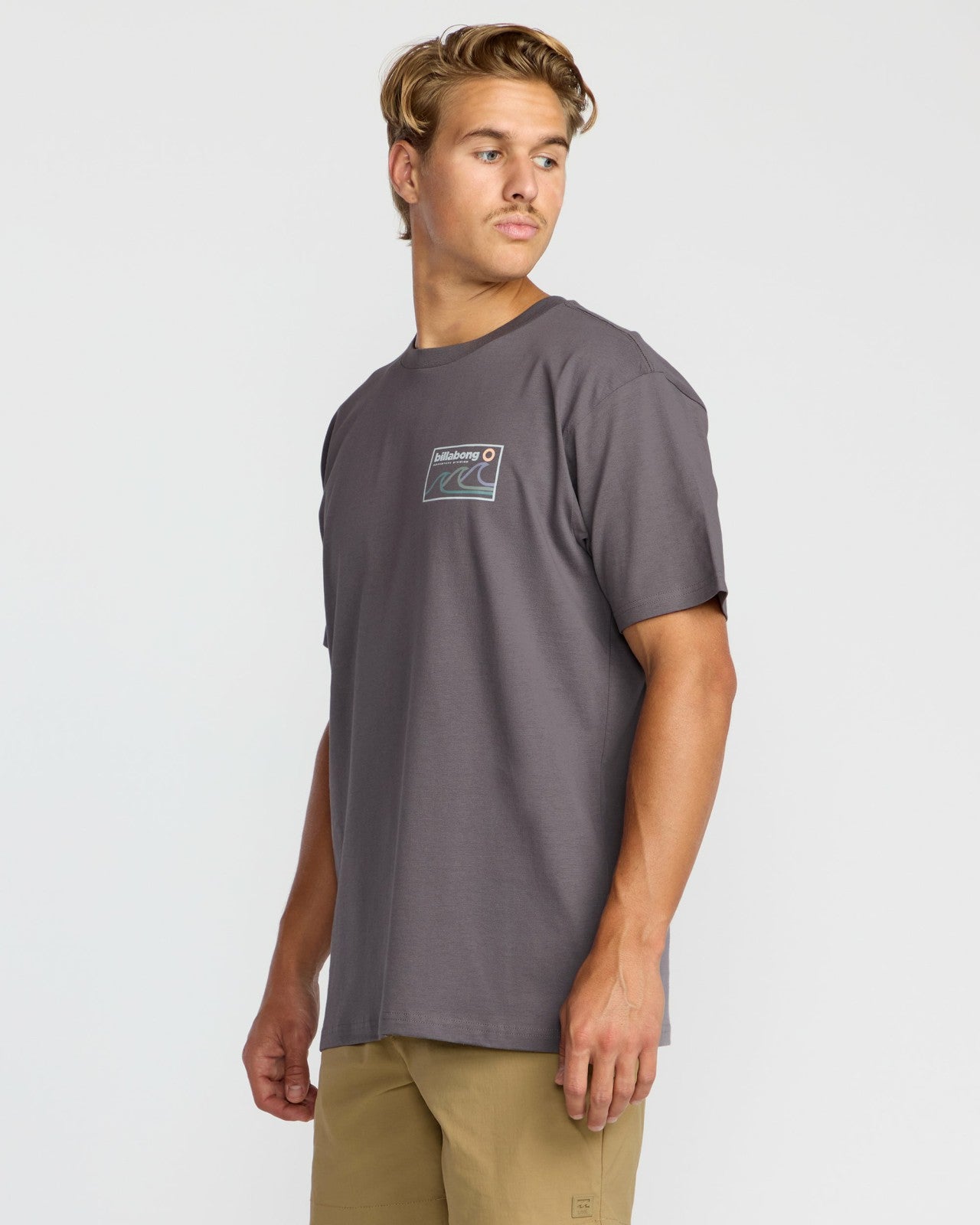 Range A/Div Short Sleeve T-Shirt - Grey Violet