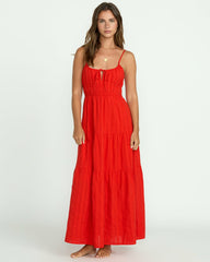 Red Aloha Maxi Dress - Red Aloha