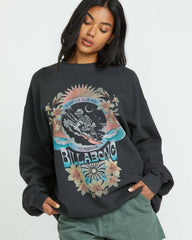 Ride In Crew Sweatshirt - Black Sands