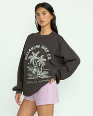 Ride In Crew Sweatshirt - Black Sands