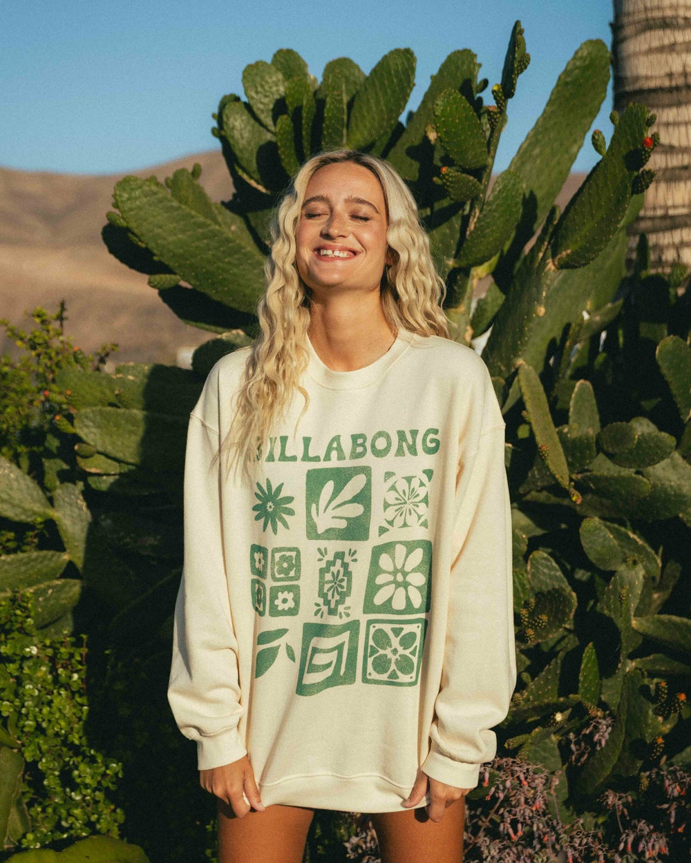Ride In Crew Sweatshirt - Whitecap