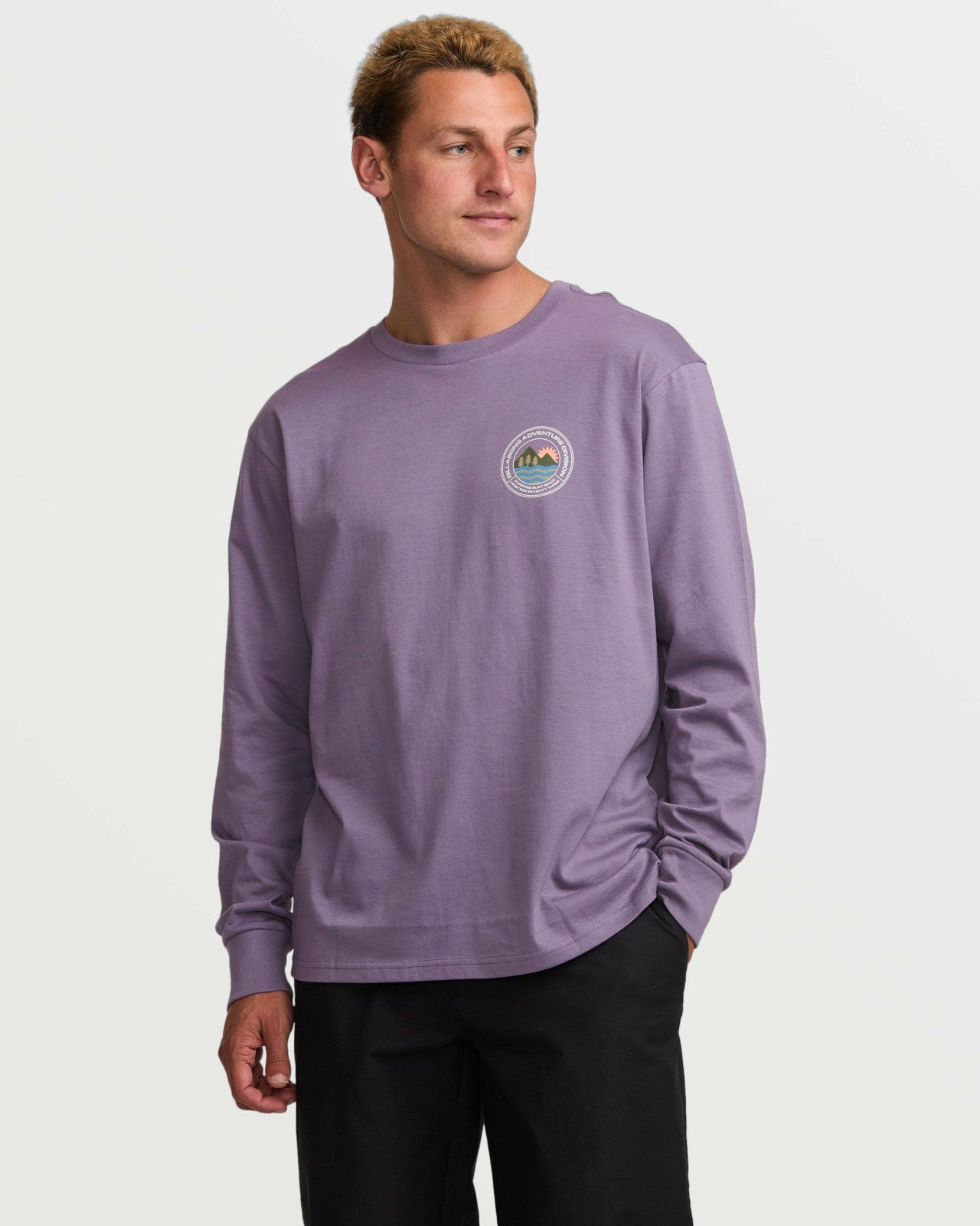 Rockies A/Div Long Sleeve Tee - Lavender