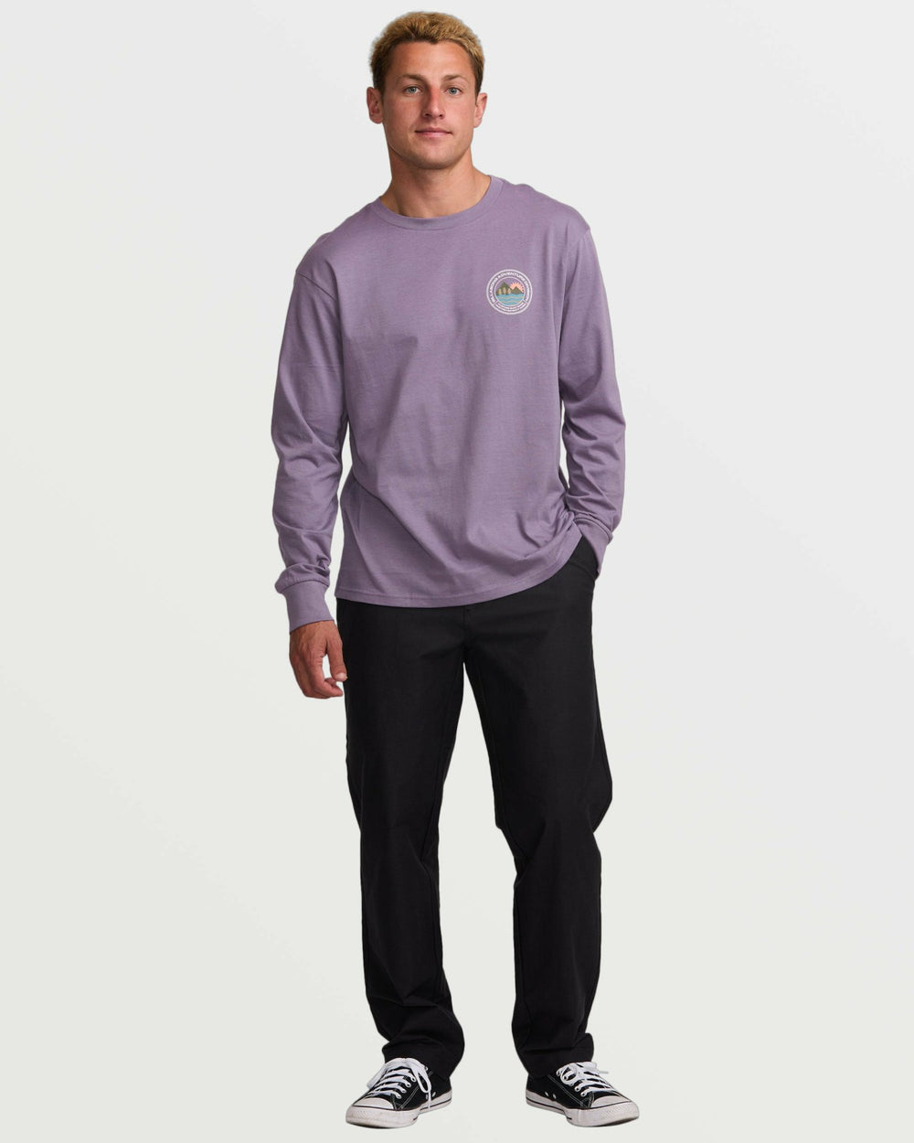 Rockies A/Div Long Sleeve Tee - Lavender