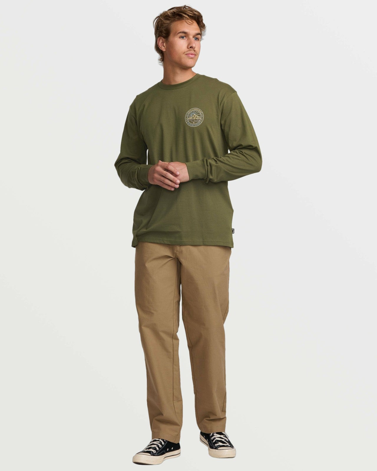 Rockies A/Div Long Sleeve Tee - Olive