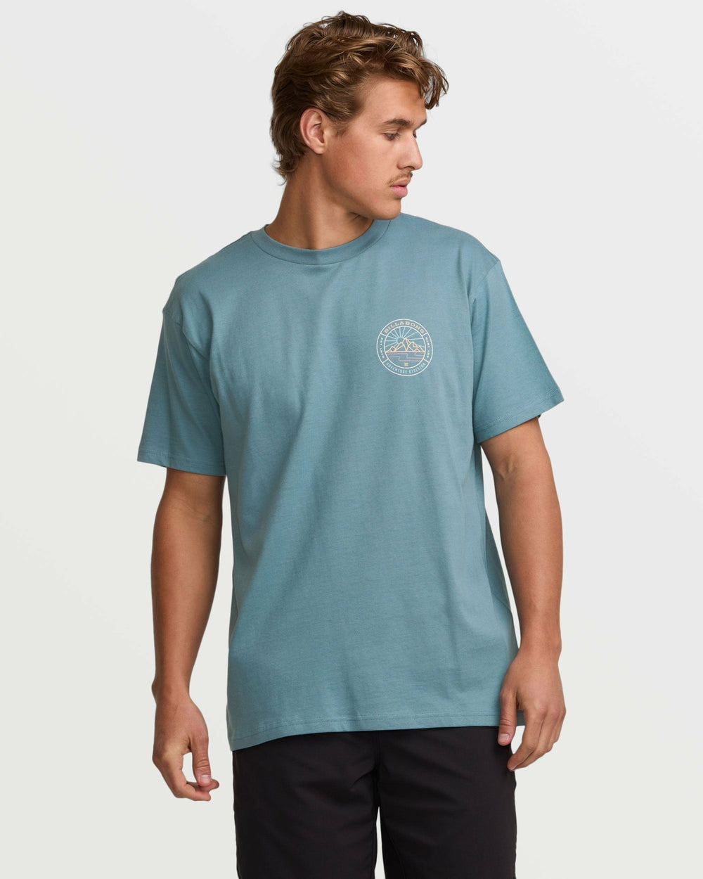 Rockies A/Div Tee - Glacier Blue