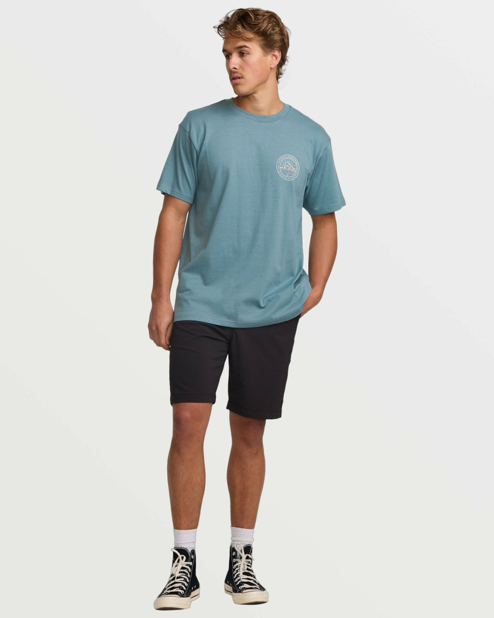 Rockies A/Div Tee - Glacier Blue