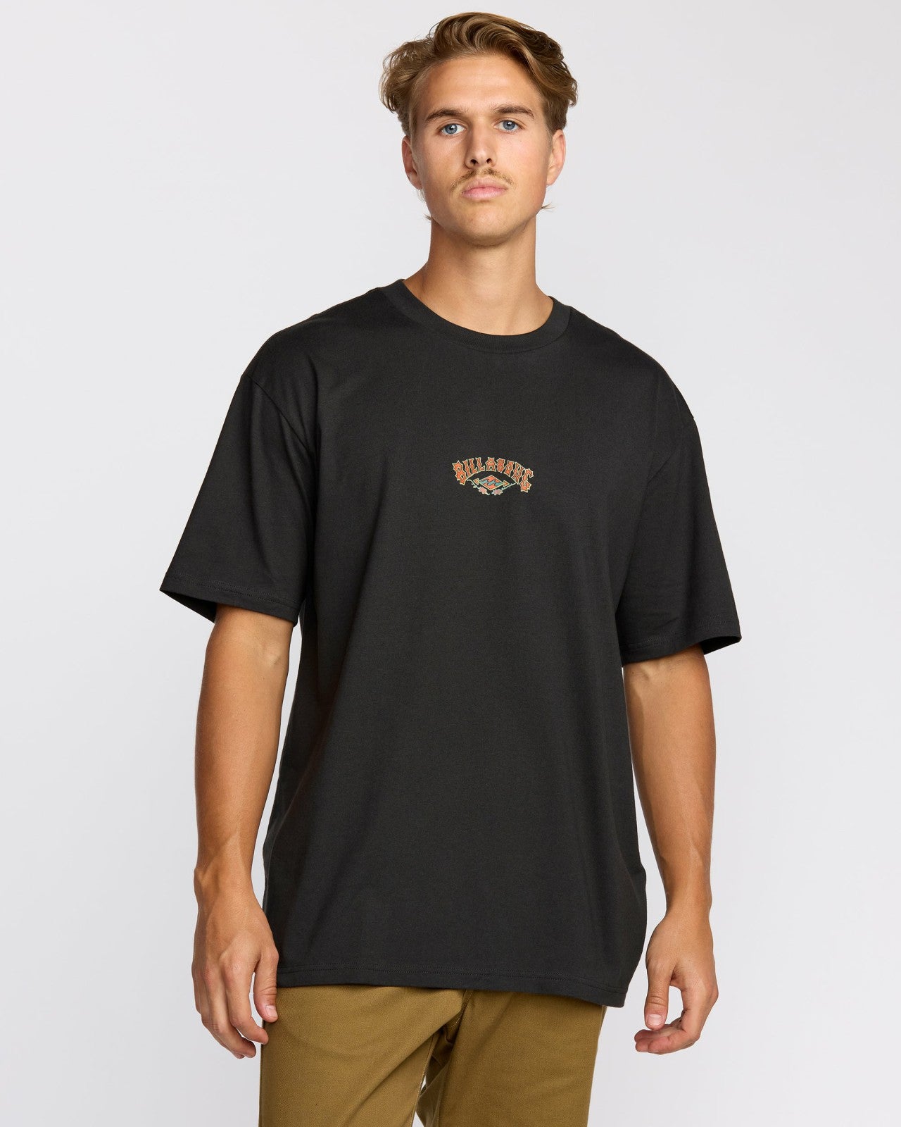 Rose Arch Regular Short Sleeve T-Shirt - Washed Black