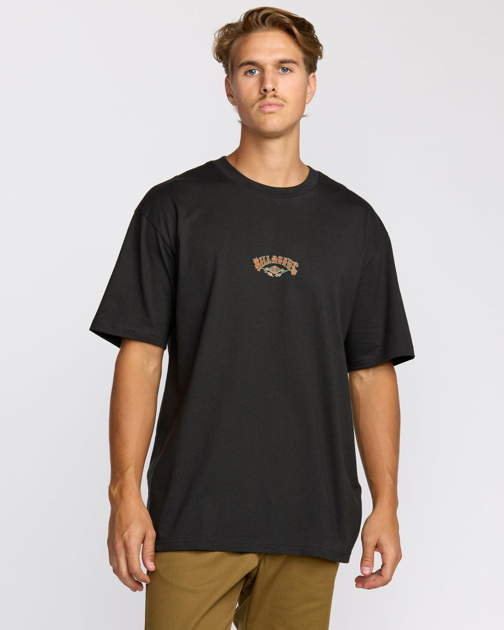 Rose Arch Regular Short Sleeve T-Shirt - Washed Black