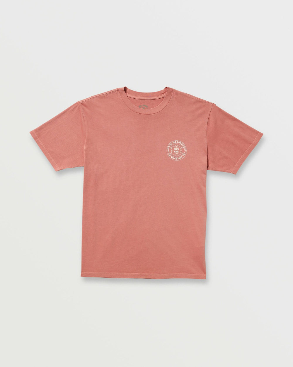 Rotation Premium Wave Wash Tee - Dusty Rose