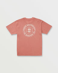 Rotation Premium Wave Wash Tee - Dusty Rose