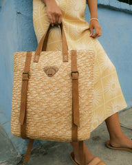 Ruhl Plage Straw Bag - Tan