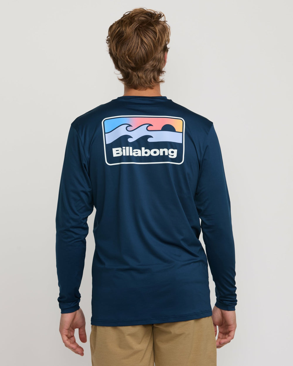 Runner Loose Fit Long Sleeve Surf Tee - Midnight