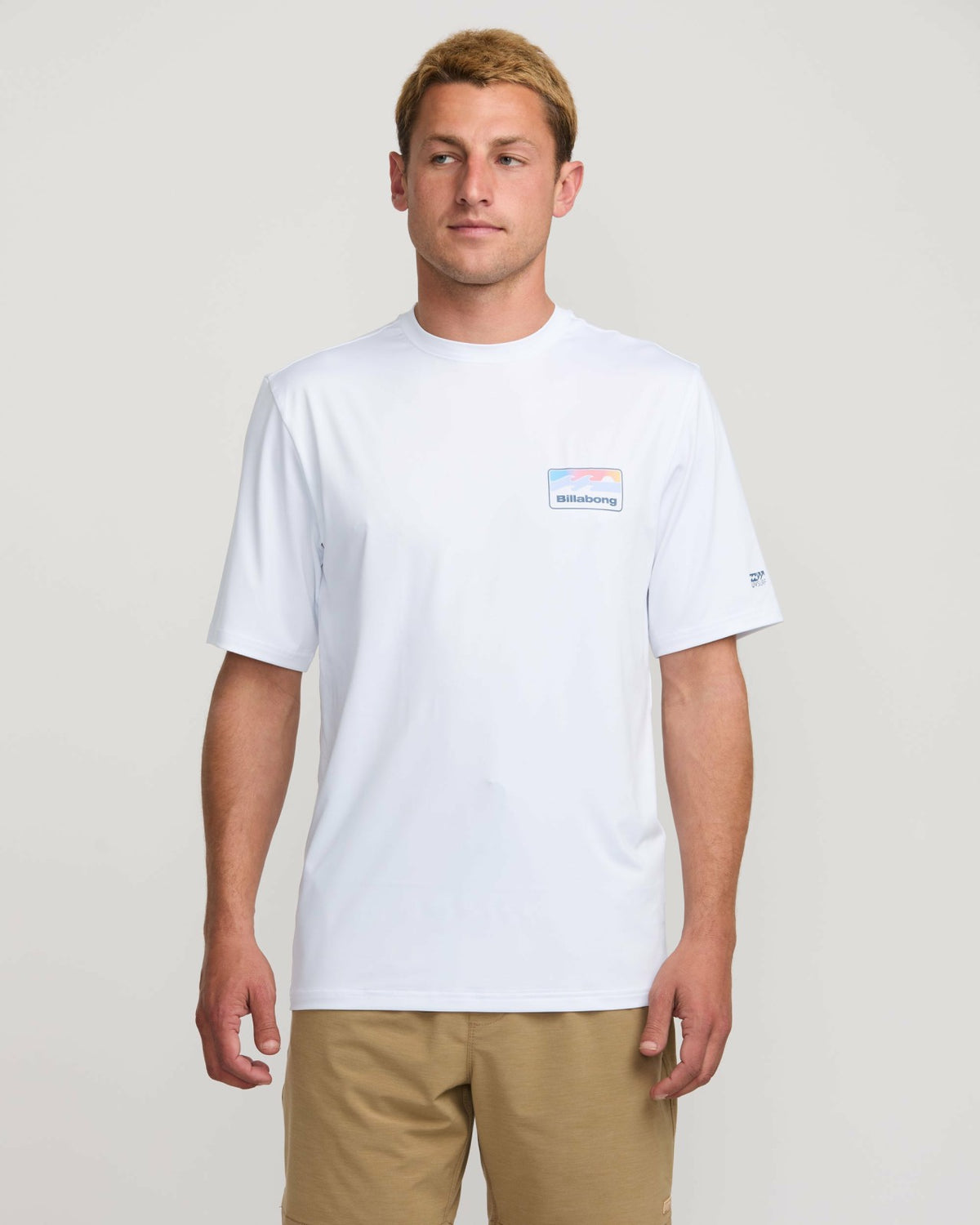 Runner Loose Fit Short Sleeve Surf Tee - White