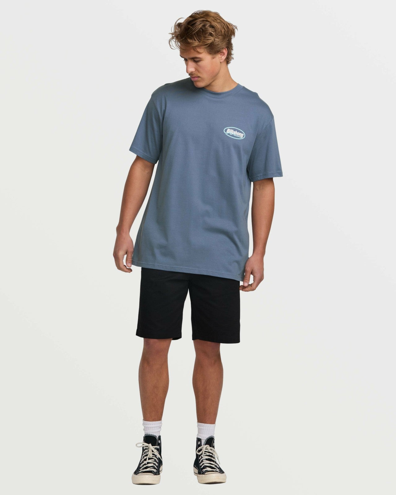 Runner Premium Tee - Slate Blue