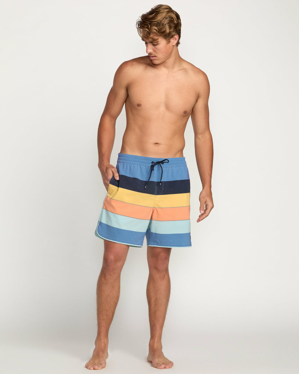 Sandbar Laybacks 17" Trunks - Carolina Blue