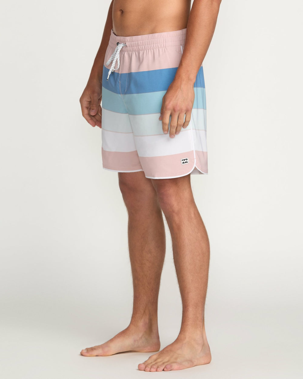Sandbar Laybacks 17" Trunks - Dusty Pink