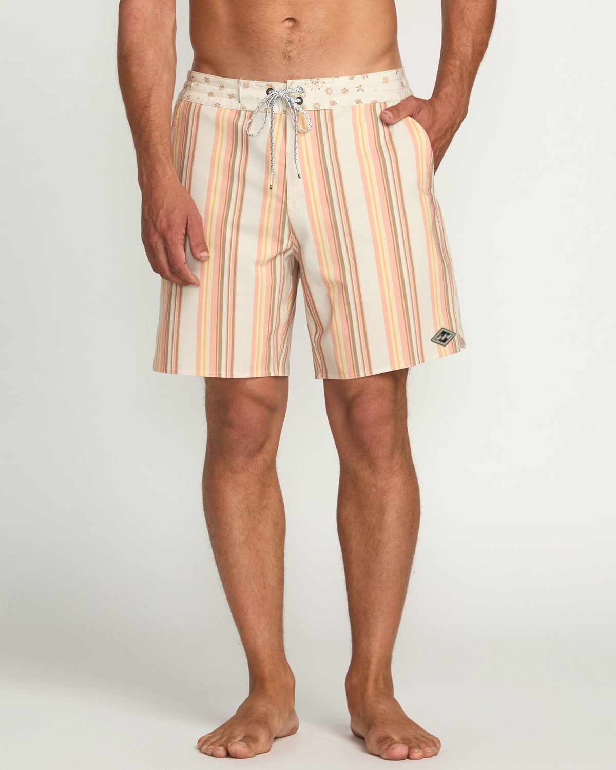 Sandtrax Lo Tide Boardshorts - Lemon