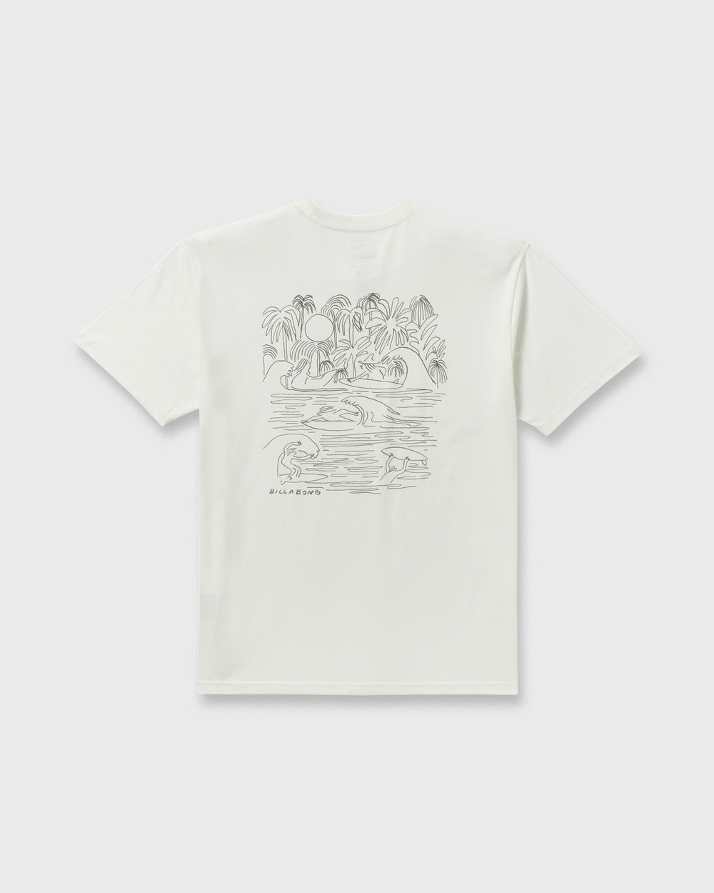 Scenes Regular Short Sleeve T-Shirt - Off White
