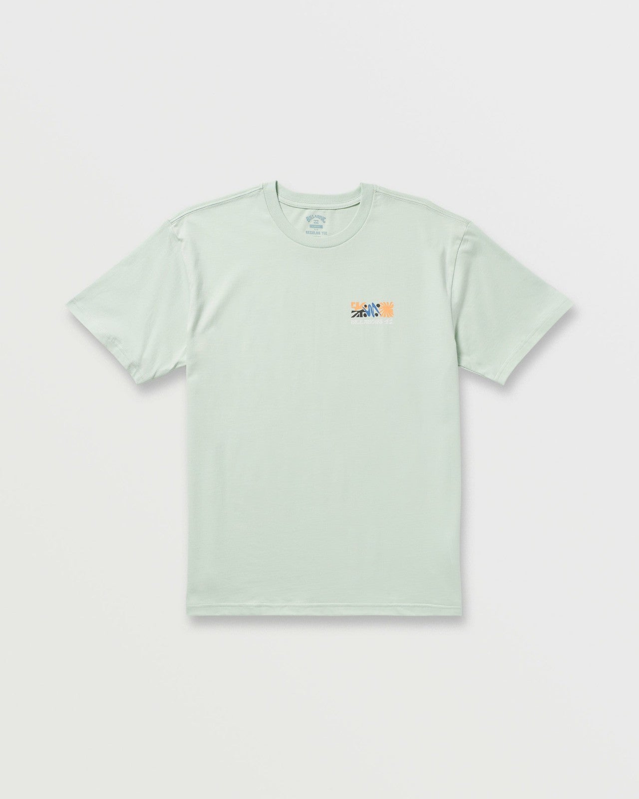 Segment Regular Tee - Ash Blue