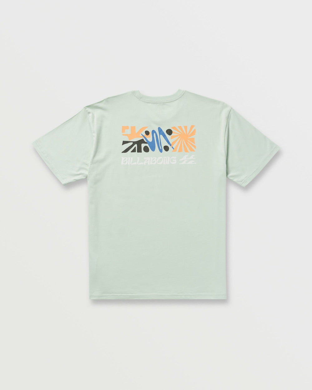Segment Regular Tee - Ash Blue